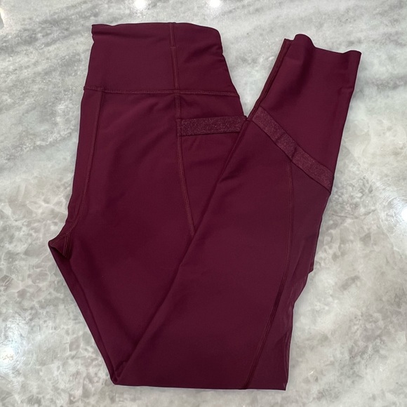 Victoria Sport Pants - Victoria’s Secret Wine Total Knockout Tight